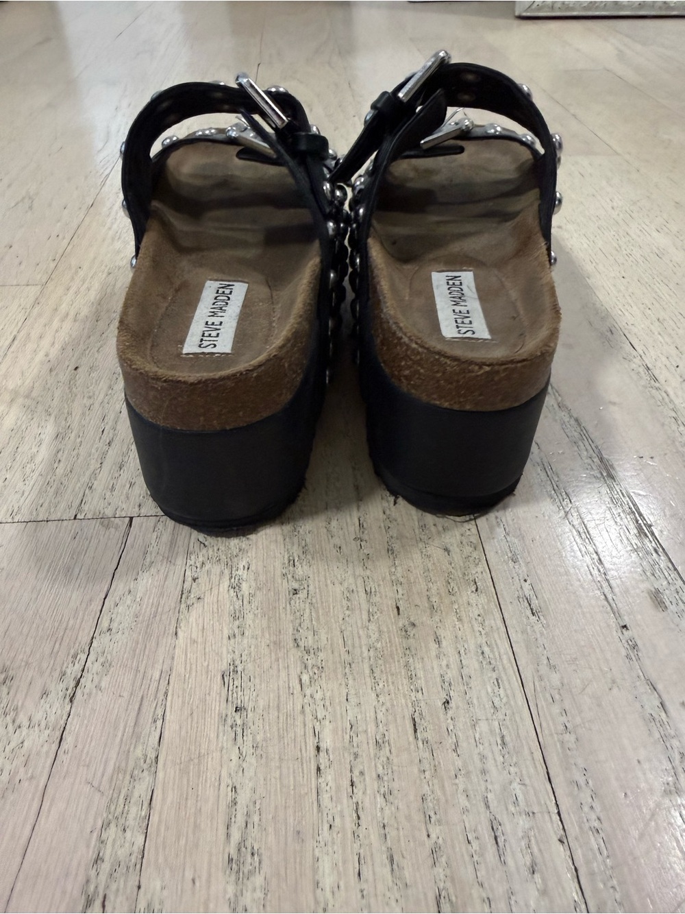 Steve Madden Kali S studded platform sandals - Picture 5 of 7